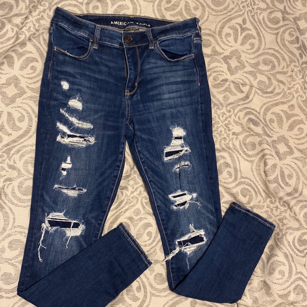 American eagle jeans size 10